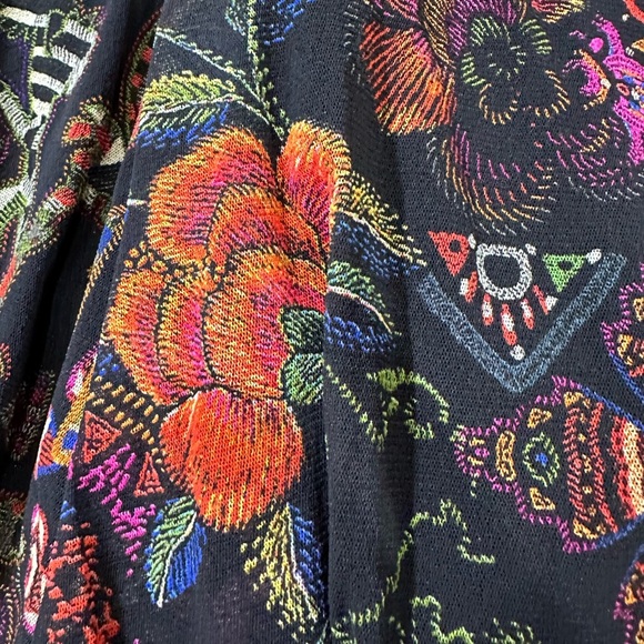 Vtg Fuzzi Jean Paul Gaultier Printed Skirt (14) - Picture 3 of 5